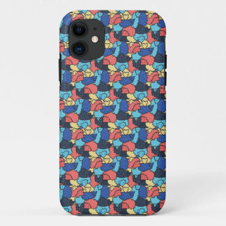 Hedgehogs Pattern iPhone 11 Case