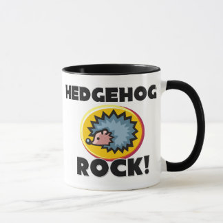 Hedgehogs Rock Mug