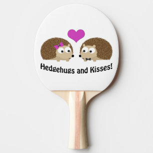 Hedgehugs and Kisses Hedgehog Love Ping Pong Paddle
