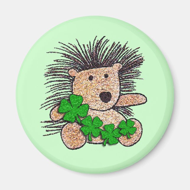 Hedgy the Irish Hedgehog! Magnet (Front)