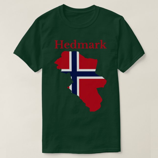 Hedmark County Norway T-Shirt (Design Front)