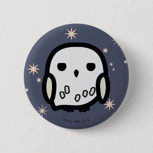 Hedwig Cartoon Character Art 2 Inch Round Button