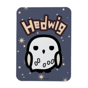 Hedwig Cartoon Character Art Magnet