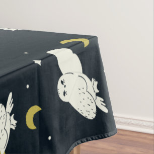 Hedwig Nighttime Moonlight Pattern Tablecloth
