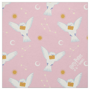 Hedwig Pink Solstice Pattern Fabric