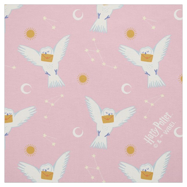 Hedwig Pink Solstice Pattern Fabric (Swatch)