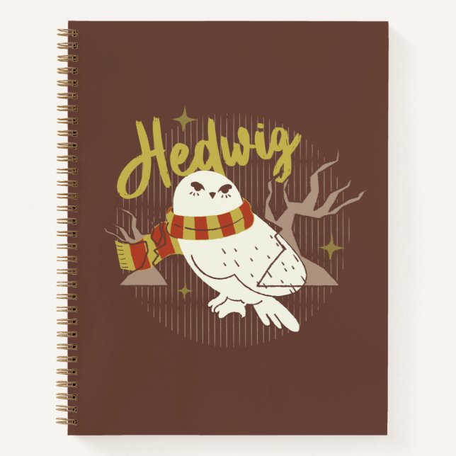Hedwig Whimsical Forest Drawing Notebook (Front)