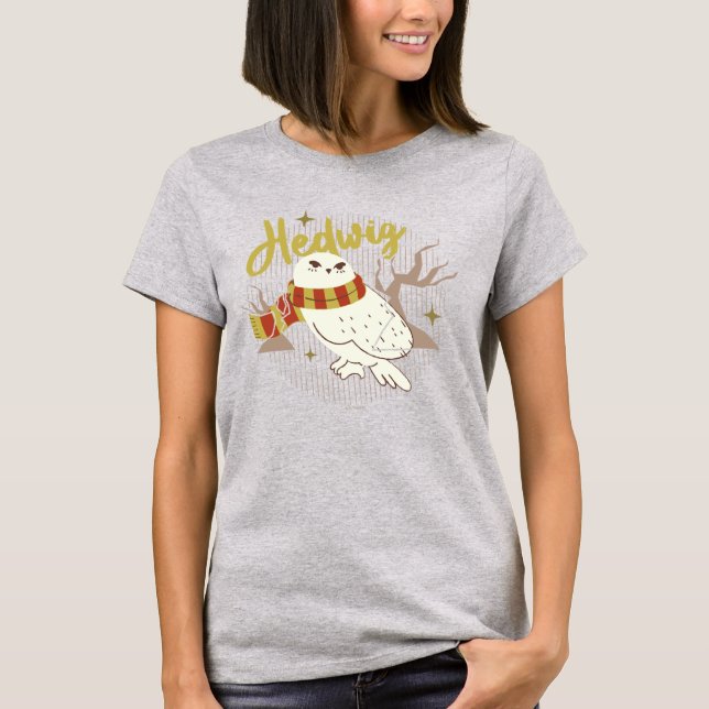 Hedwig Whimsical Forest Drawing T-Shirt (Front)