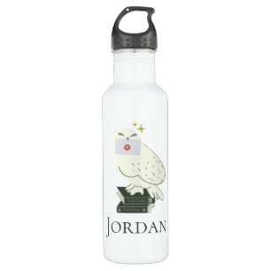 Hedwig With Letter Whimsical Drawing 710 Ml Water Bottle