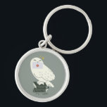 Hedwig With Letter Whimsical Drawing Keychain<br><div class="desc">Deliver a little magic with this charming Hedwig illustration inspired by the wizarding world. Perched atop a stack of spellbinding textbooks labeled Potions and Herbology, Hedwig proudly holds a sealed Hogwarts™ letter. The soft, minimalist style and muted tones give this design a cozy, storybook feel, while subtle sparkling accents add...</div>
