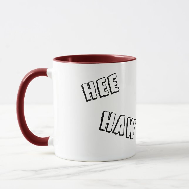 Hee Haw Coffee Mug (Left)