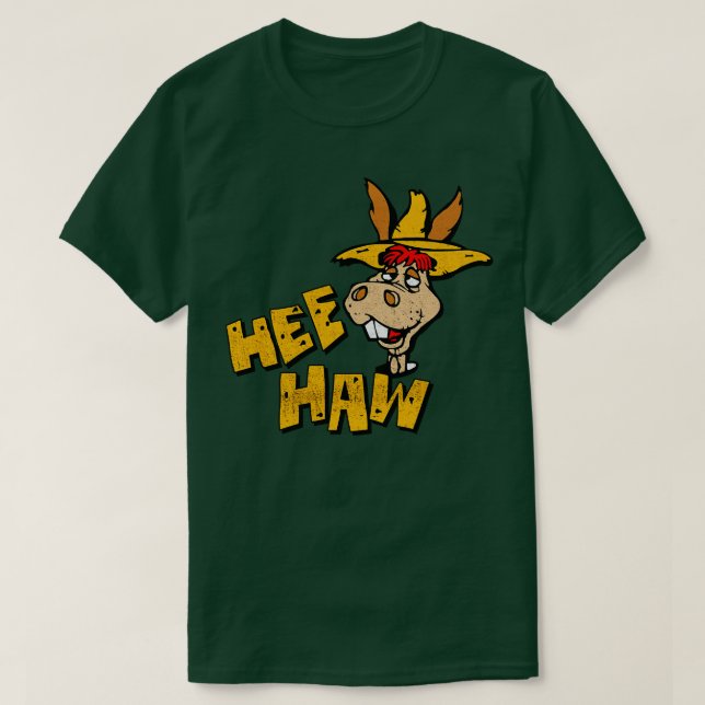 Hee Haw Donkey T-Shirt (Design Front)
