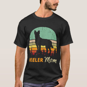 Heeler Mom Mama Mother Pet Cattle Dog Owner Gift T-Shirt