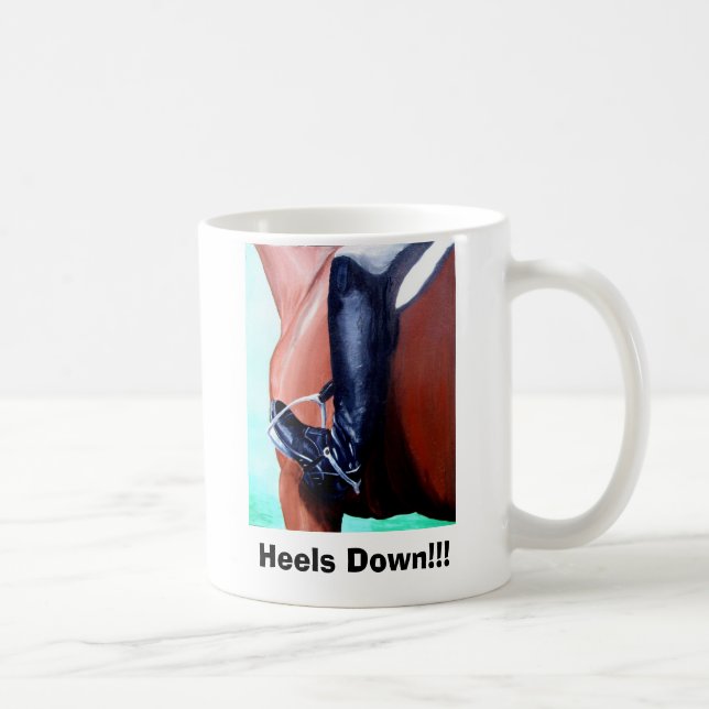 Heels Down!, Heels Down!!! Coffee Mug (Right)