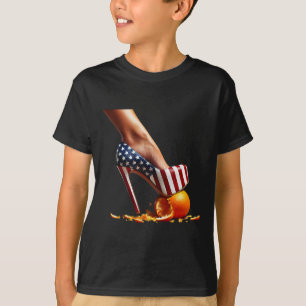 Heels Squash Oranges; Kamala Harris Election  T-Shirt