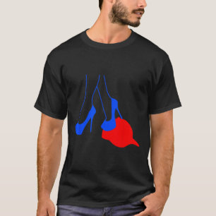 Heels Stepping On Red Mega Hat Election 2024 T-Shirt