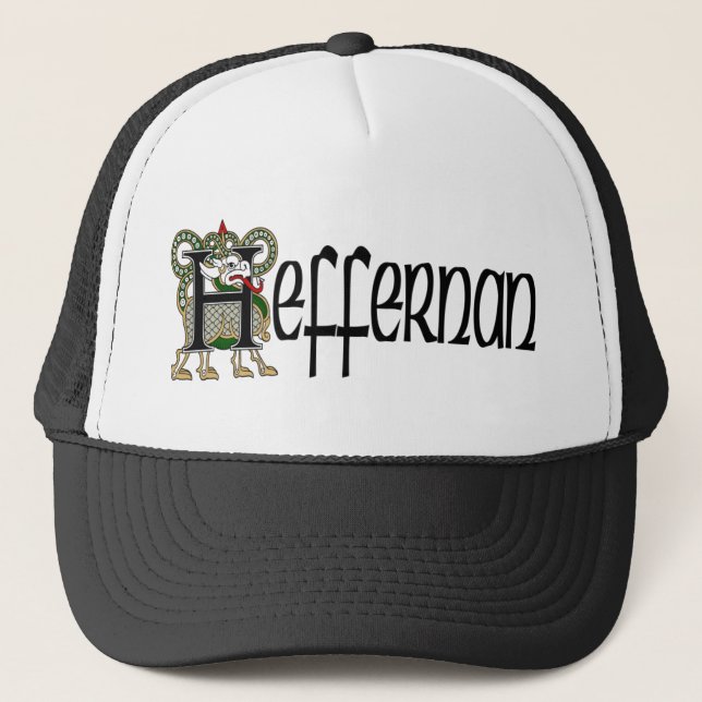 Heffernan Celtic Dragon Cap (Front)