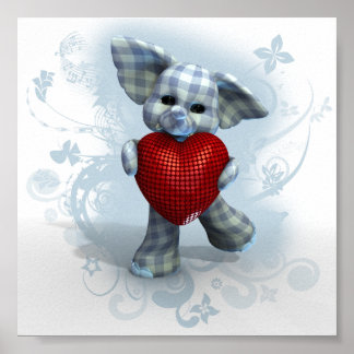 Hefty Heart ~ Boy Poster