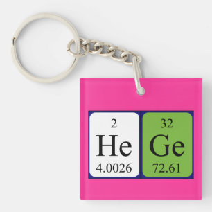 Hege periodic table name keyring