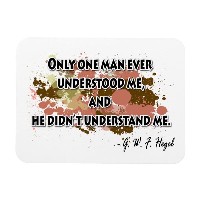 Hegel Magnet (Horizontal)