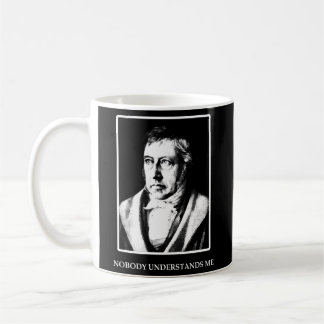 Hegel Nobody Understands Me Fun Philosopher Coffee Mug