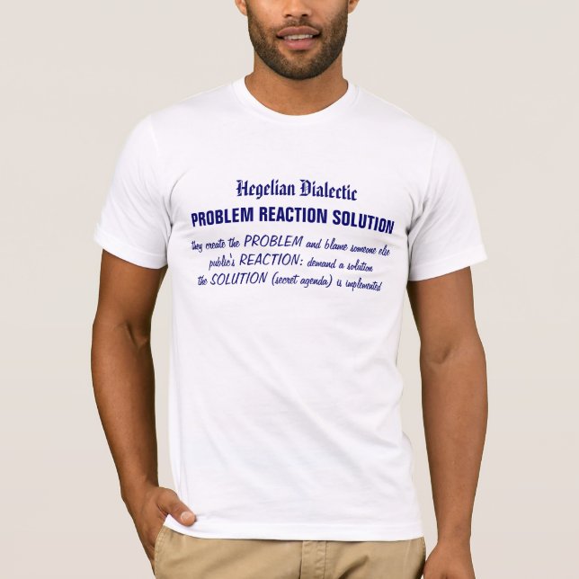 Hegelian Dialectic T-Shirt (Front)