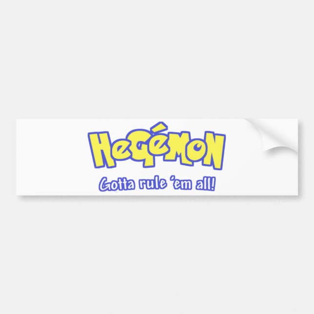 Hegemon Laptop Sticker (Front)