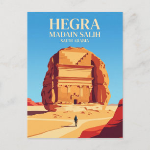 Hegra (Madain Salih) Saudi Arabia Postcard