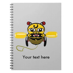 Hei Tiki Bee Toy Kiwiana Notebook