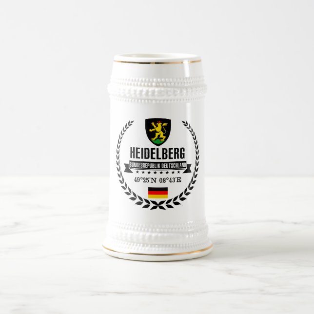 Heidelberg Beer Stein (Center)