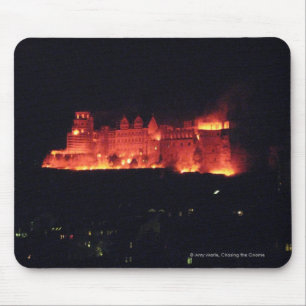 Heidelberg Castle Burning Mouse Pad