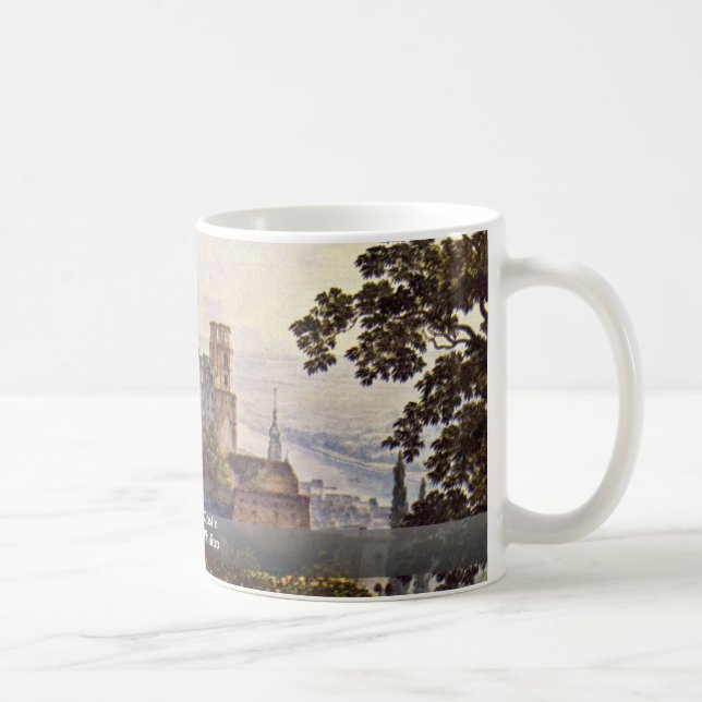 Heidelberg Castle By Fohr Carl Philipp Coffee Mug (Right)