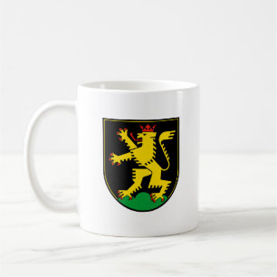 Heidelberg city flag emblem germany symbol coffee mug