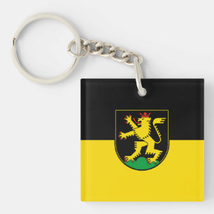 Heidelberg city flag germany symbol keychain