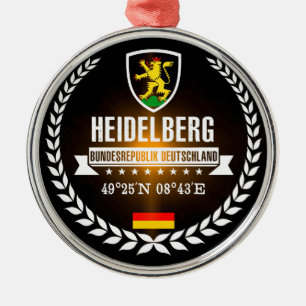 Heidelberg Metal Ornament