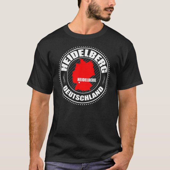 Heidelberg Stamp A002 T-Shirt (Front)