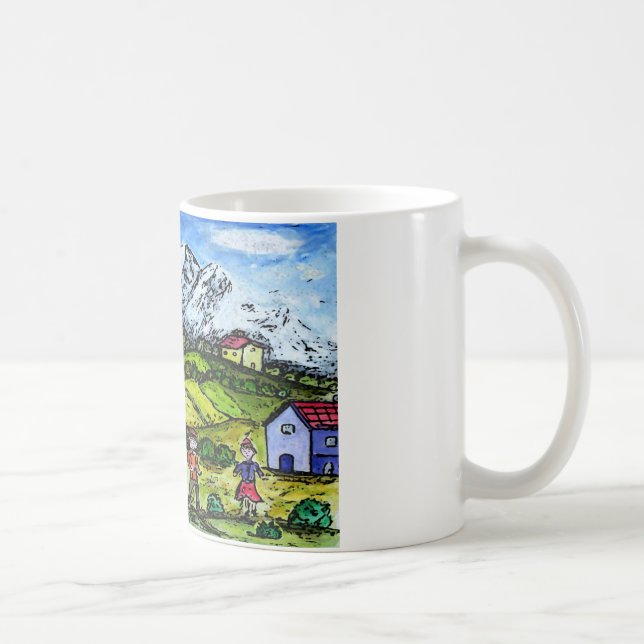 Heidi Country Coffee Mug (Right)