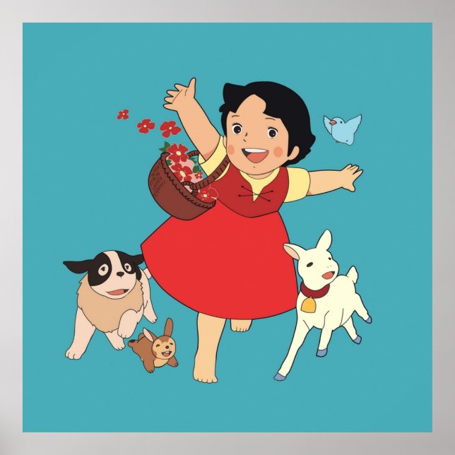 Heidi the girl from the Alps Poster (Front)