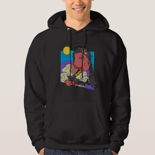 Heidi The Hippo  Garden Of Love Hoodie (Front)
