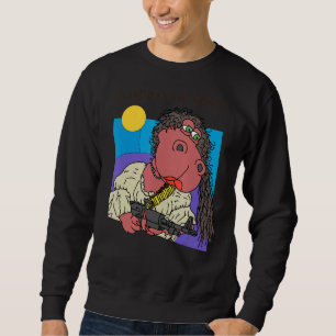 Heidi The Hippo Garden Of Love Sweatshirt