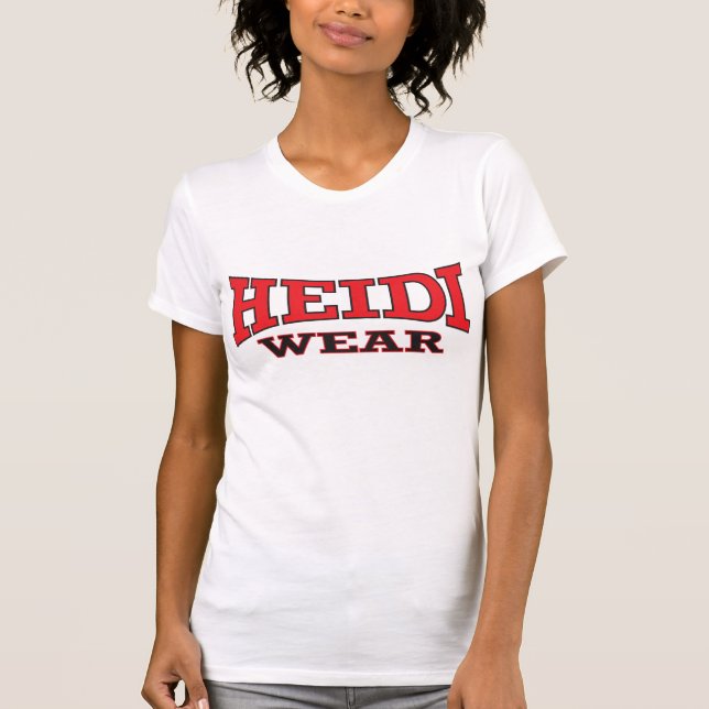 Heidi Wear T-Shirt (Front)