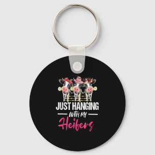 Heifer Cow Design Idea  Funny Cow Milk Gift Keychain