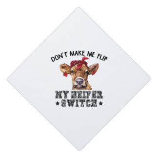 Heifer Graduation Cap Topper