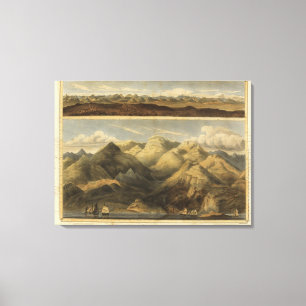 Heights, mountains of Scotland Canvas Print