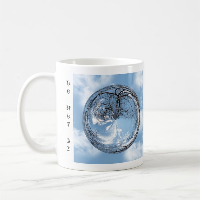 Heights of Heaven with  tree, clouds , sky, bubble Coffee Mug (Left)