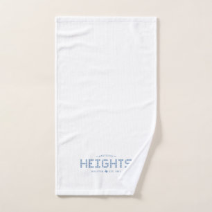 Heights Tile, Blue Tile, Houston Heights Hand Towel