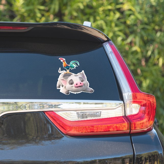Heihei and Pua Playtime (Car Side)