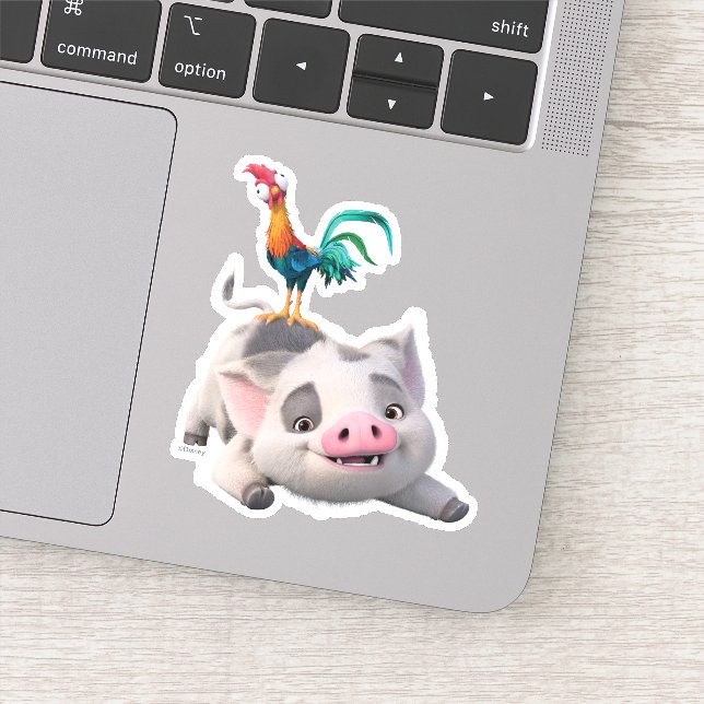 Heihei and Pua Playtime (Detail)