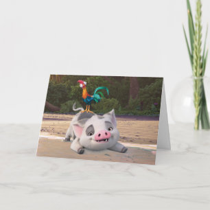 Heihei and Pua Playtime Card