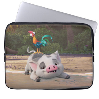 Heihei and Pua Playtime Laptop Sleeve